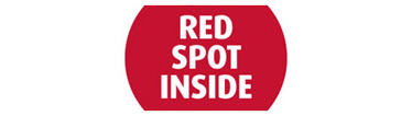 RED SPOT INSIDE