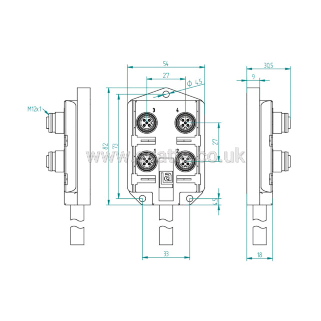 ASB4-5-4-328/5M