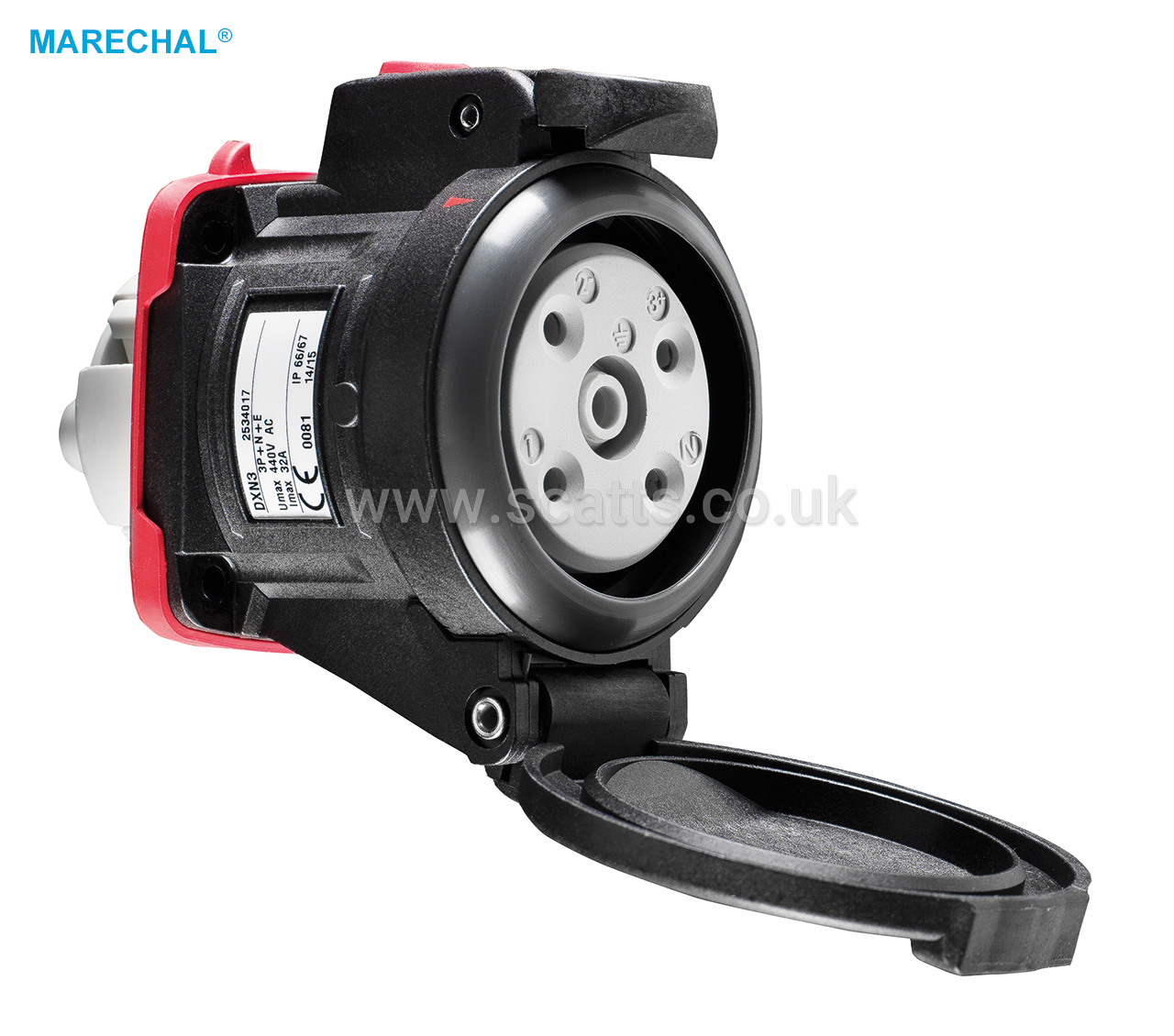 25-34013-972 | MARECHAL | 2534013972 | DXN3 DECONTACTOR, SOCKET OUTLET ...