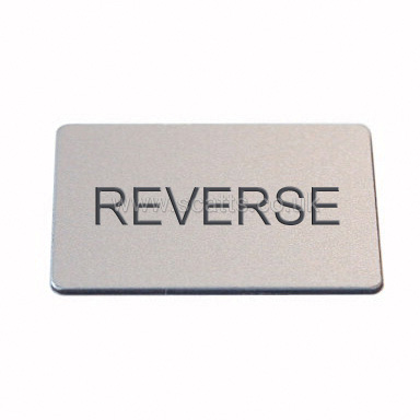 M22-XST-REVERSE | EATON MOELLER ELECTRIC | LEGEND PLATE REVERSE