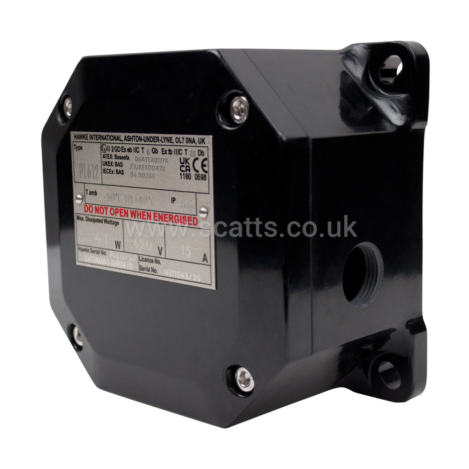 PL612/SJ1 | HAWKE | SERIES PL, PL162 EX TERMINAL BOX - 8 X