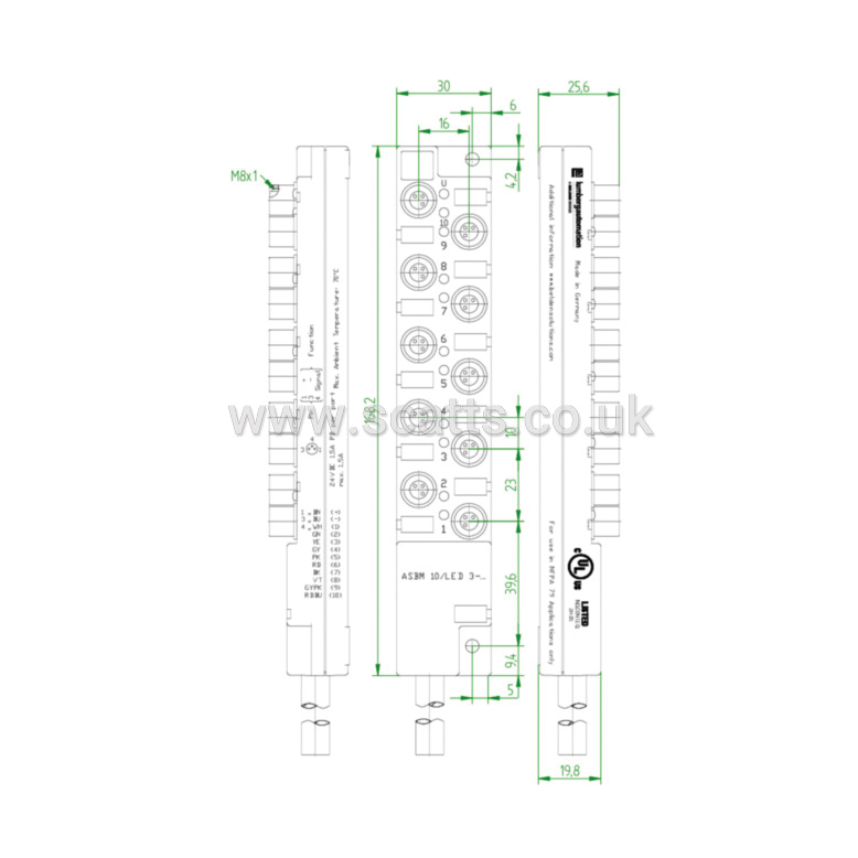 ASBM10-LED-3-346/10M