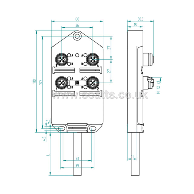 ASBV4-LED-5-256/5M
