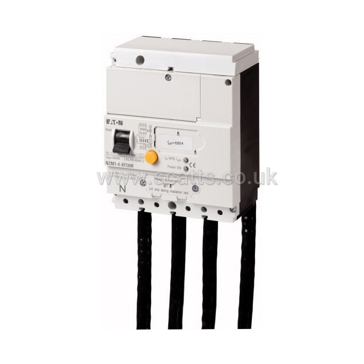 NZM1-4-XFI300R | EATON MOELLER ELECTRIC | 104607 | 160A 4 POLE 300MA RCD
