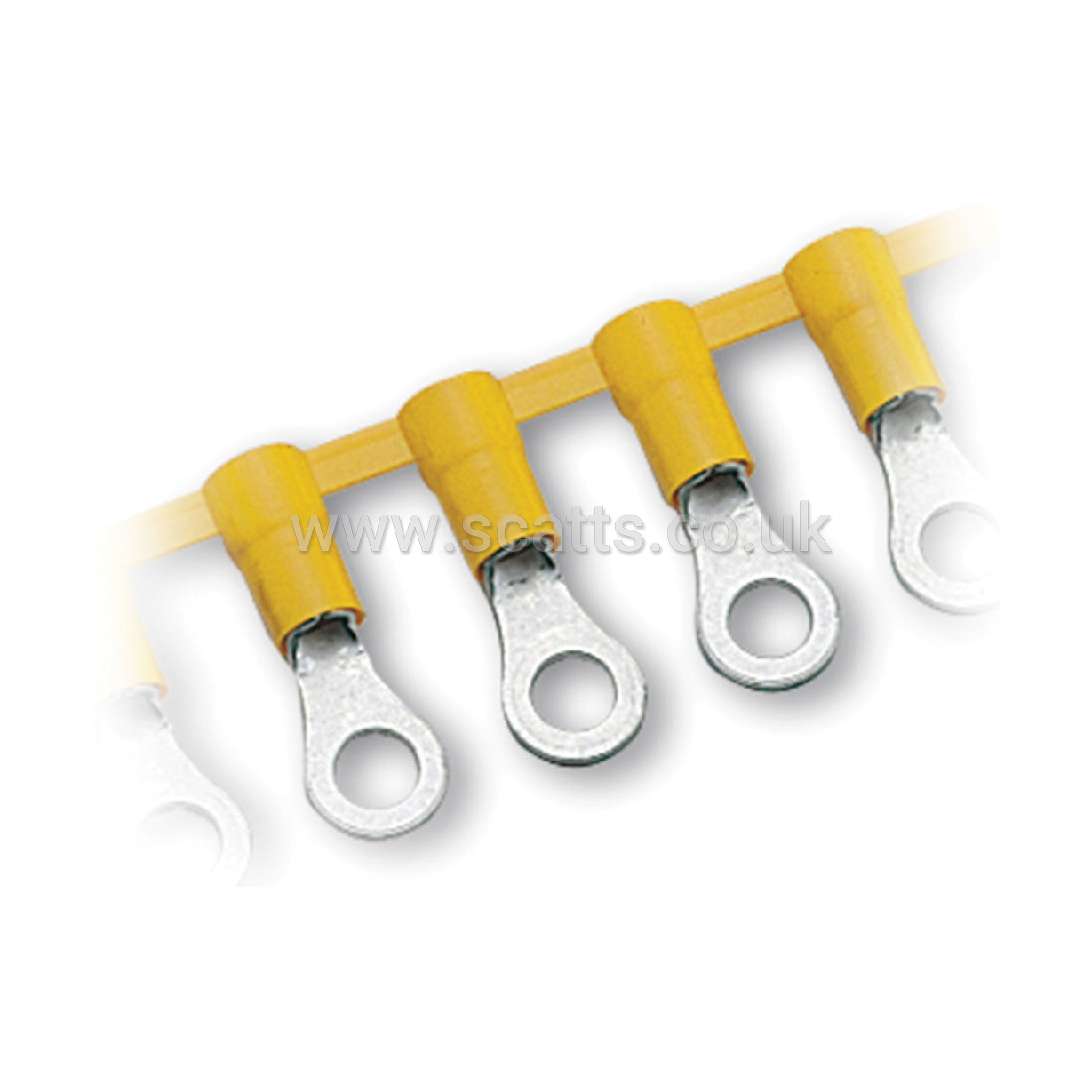 Hooked Blade Terminals  Cembre F-PPL PVC Insulated Crimp Terminals