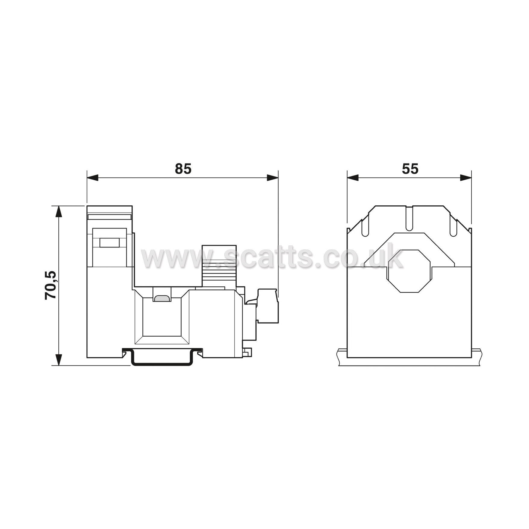 2813460 | PHOENIX CONTACT | MCR-SL-S-200-U | CURRENT TRANSFORMER
