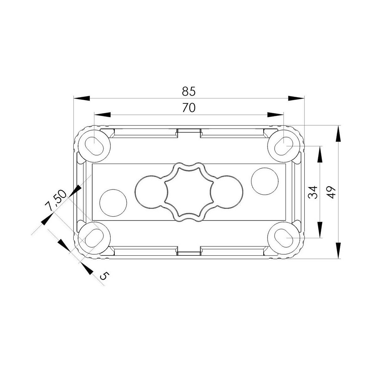 COMBI206/BK/3XWAGO