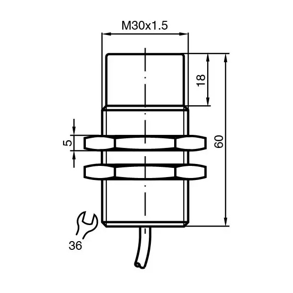 NBN15-30GM60-I3-5M